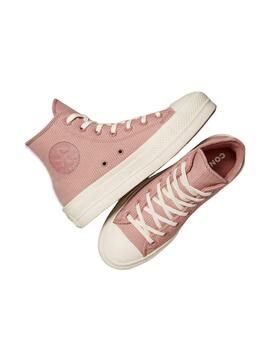 Zapatillas Converse Lift Hi Night Flamingo Mujer Rosa