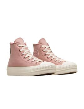 Zapatillas Converse Lift Hi Night Flamingo Mujer Rosa