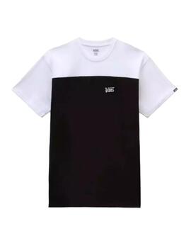 Camiseta Vans Script Crew Block Hombre