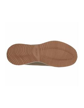 Zapatillas Skechers Bobs Squad Mujer Taupe