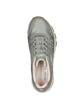 Zapatillas Skechers Escape Plan Endless Pursuit Mujer Verde