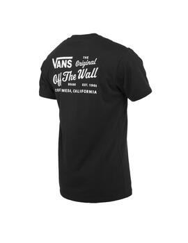 Camiseta Vans Worked-B Hombre Negra