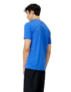 Camiseta New Balance Accelerate Hombre Azul