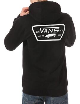 Sudadera Vans Full Patched Po II Hombre Negro
