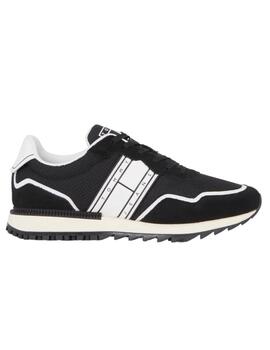 Zapatillas Tommy Runner Hombre Negro