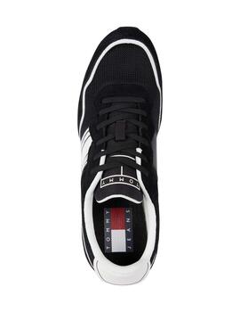 Zapatillas Tommy Runner Hombre Negro