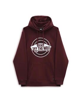Sudadera vans granate hombre sales
