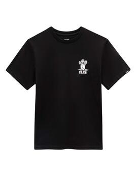 Camiseta Vans Peace Head-B Niño Negro