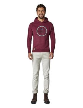 Sudadera Altonadock Circulo Market Hombre Granate