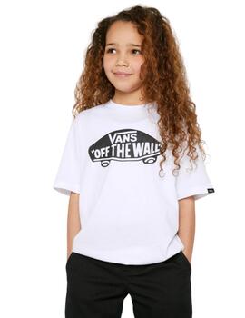 Camiseta Vans OTW Board-B Niño Blanca