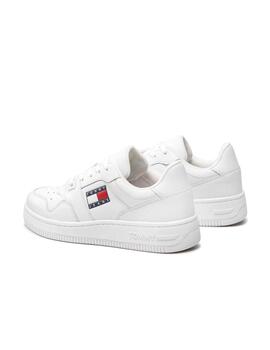 Zapatillas Tommy Retro Basket Mujer Blanca