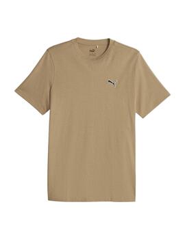 Camiseta Puma Better Essentials Hombre Beige