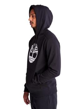 Sudadera Timberland Logo Hombre Negro