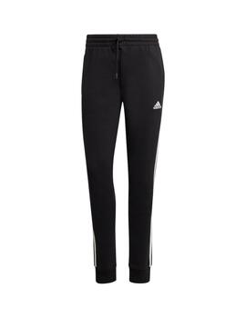 Pantalón Adidas Essentials 3 Bandas Mujer Negro