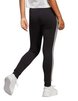 Pantalón Adidas Essentials 3 Bandas Mujer Negro