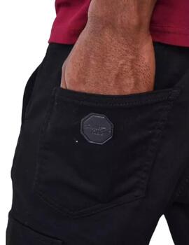 Pantalón Project X Paris Cargo Hombre Negro