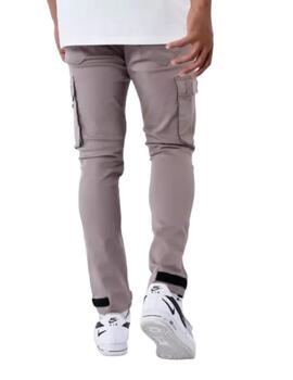 Pantalón Project X Paris Cargo Hombre Beige