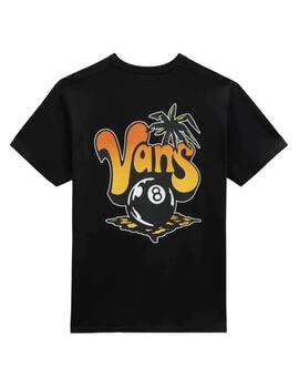 Camiseta Vans Paradise Palm Hombre Negro