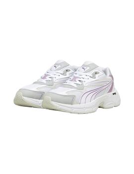 Zapatillas Puma Teveris Nitro Metallic Mujer Blanco