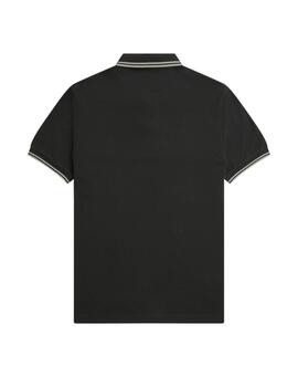 Polo Fred Perry Twin Tipped Verde