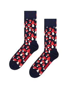 Calcetines Happy Socks Mushroom Unisex Marino