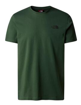 Camiseta The North Face Simple Dome Hombre Verde