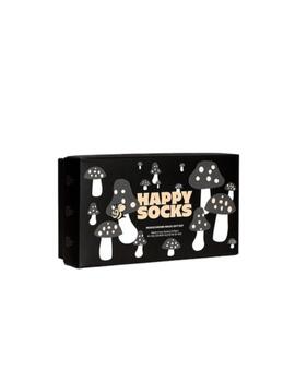 Calcetines Happy Socks 3-PACK Monochrome Magic Unisex Negro