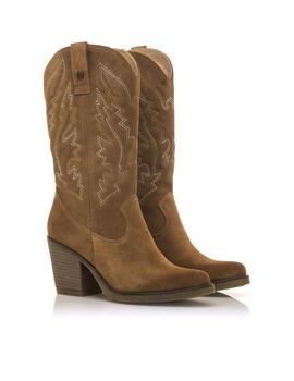 Botas Mustang Tijuana Mujer Marrón