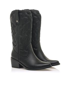 Botas Mustang Tanubis Mujer Negro