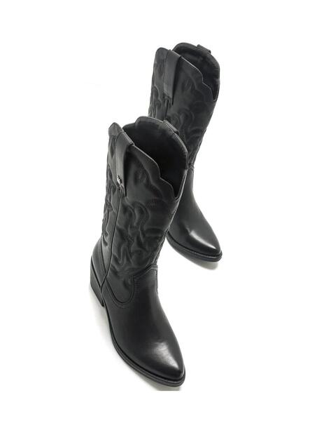 Botas cowboy Mujer MUSTANG TANUBIS negro