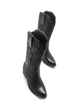 Botas Mustang Tanubis Mujer Negro