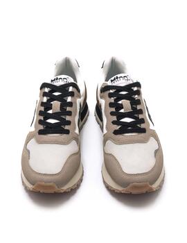 Zapatillas Mustang Joggo Hombre Blanco