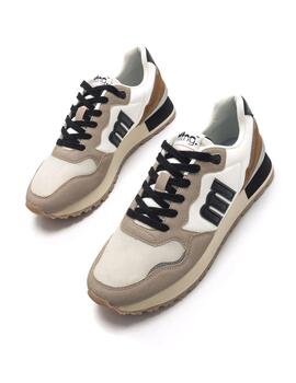 Zapatillas Mustang Joggo Hombre Blanco