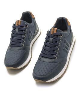 Zapatillas Mustang Porland Hombre Marino