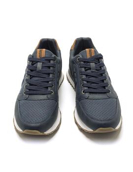 Zapatillas Mustang Porland Hombre Marino