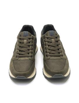 Zapatillas Mustang Porland Hombre Verde