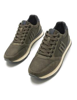 Zapatillas Mustang Porland Hombre Verde