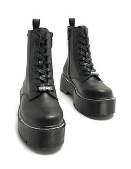Botas Mustang Stormy Mujer Negro
