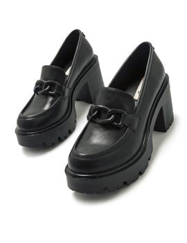 Mocasín Mustang Emeline Mujer Negro