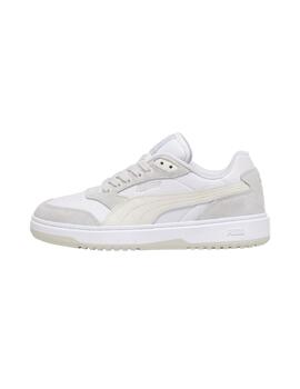 Zapatillas Puma Doublecourt Mujer Grises