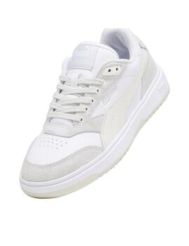 Zapatillas Puma Doublecourt Mujer Grises