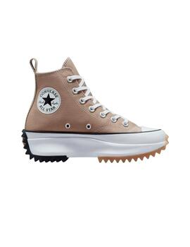 Converse Run Star Hike Hi Mujer Beige