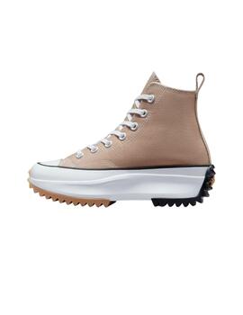 Converse Run Star Hike Hi Mujer Beige