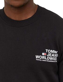 Sudadera Entry Graphic Hombre Negro