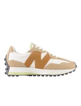 Zapatillas New Balance 327 Mujer Beige