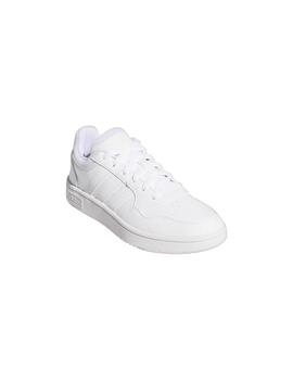 Zapatillas Adidas Hoops 3.0 Mujer Blanco