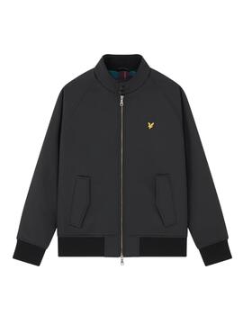 Cazadora Lyle&Scott Softshell Harrington Hombre Negro