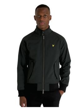 Cazadora Lyle&Scott Softshell Harrington Hombre Negro