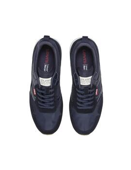 Zapatillas Levis Oats Refresh Hombre Azul