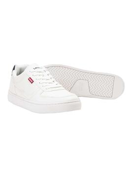 Zapatillas Levis Liam Hombre Blanco